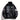 BLACK RACING JACKET CASUAL ZIPPER COAT