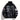 BLACK RACING JACKET CASUAL ZIPPER COAT