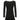 BLACK RIBBED LONG SLEEVE MINI DRESS - SLIM FIT BLACK MINI DRESS