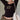 BLACK RIBBED LONG-SLEEVE TOP WITH STAR EMBELLISHMENT SLIM FIT Y2K STYLE