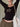 BLACK RIBBED LONG-SLEEVE TOP WITH STAR EMBELLISHMENT SLIM FIT Y2K STYLE