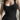 BLACK RIBBED TANK TOP WITH LACE DETAILS FOR COMFORTABLE ALL-DAY WEAR
