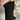 BLACK RIBBED TANK TOP WITH LACE DETAILS FOR COMFORTABLE ALL-DAY WEAR - S - Sweetheart Supplies