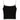 BLACK RIBBED TANK TOP WITH WHITE LACE TRIM - CONTRAST BLACK CAMI