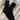 BLACK RIBBON-TIED SOCKS PAIR FOR WOMEN FASHION ACCESSORY