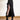 BLACK RUFFLED SKIRT WITH LEG STRAPS - BLACK HIGH WAIST GOTH SKIRT