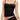 BLACK SCALLOPED CAMISOLE TOP FOR CASUAL VINTAGE STYLING WITH TIGHT SLEEVES