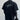 BLACK SCRIPT TEE: CLASSIC CREW NECK KNIT FABRIC
