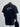 BLACK SCRIPT TEE: CLASSIC CREW NECK KNIT FABRIC