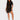 BLACK SHEER COVER-UP DRESS WITH SPANDEX BLENDED STRETCH FOR PERFECT FIT