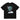 BLACK SHORT SLEEVE T-SHIRT WITH STATUE GRAPHIC - TRENDY CASUAL SHORT TOP