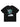 BLACK SHORT SLEEVE T-SHIRT WITH STATUE GRAPHIC - TRENDY CASUAL SHORT TOP