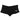 BLACK SHORTS RAGE Y2K MICRO SHORTS