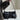 BLACK SHOULDER BAG: POCKET PAL WITH MULTIPLE POCKETS