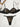BLACK SKULL CONTRAST LACE UNDERWEAR SET