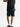 BLACK SLEEVELESS SHIRT AND SHORTS SET WITH CREW NECK POCKET TEE
