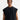 BLACK SLEEVELESS SHIRT WITH CREW NECK FOR CASUAL RUNNING