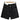 BLACK SLEEVELESS TOP AND HIGH-WAISTED COTTON SHORTS WITH FUNCTIONAL POCKETS