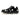 BLACK SNEAKERS WITH STRAWBERRY ACCENTS AND SUPERIOR TRACTION FIREBALL SHOES