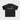 BLACK SOCCER JERSEY WITH STAR ACCENTS - GANYOU VINTAGE FOOTBALL TEE