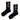 BLACK SOCKS WITH PINK BOWS SET FOR GIRLS