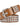 BLACK STUDDED BELT WITH SYNTHETIC LEATHER ALLOY DETAILING - Khaki - Sweetheart Supplies