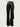 BLACK STUDDED PANTS LONG LENGTH WITH BELT