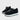 BLACK SUEDE SNEAKERS FOR EVERYDAY WEAR WITH WHITE SOLES
