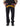 BLACK SWEATPANTS INDIVIDUAL MID WAIST COTTON BLEND LONG PANTS