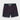 BLACK SWIM TRUNKS WITH TROPICAL PATTERN FOR BEACH AND POOL