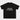 BLACK T-SHIRT CLASSIC COTTON CREW NECK
