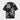 BLACK T-SHIRT GHOST HUNT TEE WITH HAND GRAPHICS