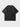 BLACK T-SHIRT WITH BALACLAVA GRAPHIC WASHED ROBBER TEE