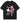BLACK T-SHIRT WITH PINK SKELETON GRAPHIC T-SHIRT PICK STAR