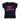 BLACK T-SHIRT WITH PINK TEXT FOR CASUAL WEAR