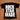 BLACK T-SHIRT WITH ROCK PRINT CREW NECK DESIGN