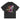 BLACK T-SHIRT WITH SKELETON SKATEBOARDING GRAPHIC SKULLSKATE EDGY GRAPHIC