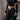 Black T-shirts Gothic Open Shoulder Sleeve Y2k Crop Tops