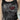 BLACK TANK TOP WITH HEART GRAPHIC AND RHINESTONE MOTIF