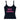 BLACK TANK TOP WITH PINK TEXT FOR CASUAL WEAR