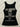 BLACK TANK TOP WITH SKULL GRAPHIC - GRUNGE BLACK TANK FASHION