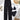 BLACK THREE-PIECE SWIMSUIT SET ELASTANE FABRIC TEXTURE