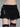 BLACK TIERED MINI SKIRT WITH LACE TRIM VINTAGE SLIM FIT DESIGN