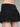 BLACK TIERED MINI SKIRT WITH LACE TRIM VINTAGE SLIM FIT DESIGN