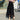 BLACK TIERED TULLE SKIRT FOR WOMEN