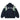 BLACK TRACK JACKET WITH GRAY ACCENTS LONG SLEEVE SPLICED DESIGN