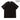 BLACK TRIM CREW NECK TEE SLIGHT STRETCH KNIT FABRIC