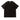 BLACK TRIM CREW NECK TEE SLIGHT STRETCH KNIT FABRIC