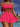 BLACK TWO PIECE SWIMSUIT SOLID COLOR HIGH STRETCH ELASTANE FABRIC