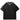 BLACK V-NECK TEE WHITE TRIM CASUAL FIT